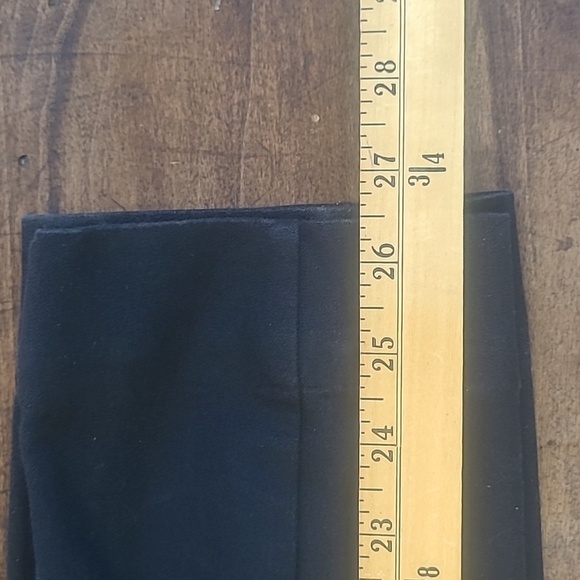 Everlane Pants Women's sz 2 Black The Side Zip Mid Rise Stretch Crop Pants - Picture 11 of 11